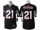 Nike NFL Arizona Cardinals #21 Patrick Peterson Black Jerseys(Limited)