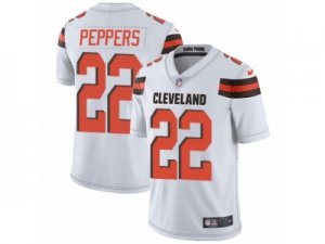 Nike Cleveland Browns #22 Jabrill Peppers White Vapor Untouchable Limited Player NFL Jersey