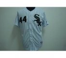 mlb chicago white sox #44 peavy white(black strip)