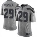 Nike Seattle Seahawks #29 Earl Thomas III Gridiron Gray jerseys(Limited)