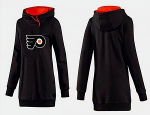 NHL Women Philadelphia Flyers Logo Pullover Hoodie 7