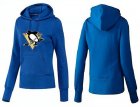 NHL Women Pittsburgh Penguins Logo Pullover Hoodie 28
