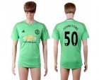 Manchester United #50 Johnstone Green Soccer Club Jersey