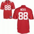 New York Giants #88 Nicks 2012 Super Bowl XLVI red