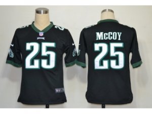 NIKE NFL Philadelphia Eagles #25 LeSean McCoy Black Game Jerseys