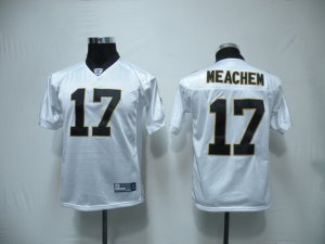 youth new orleans saints #17 Robert Meachem white