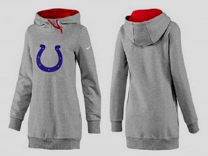 Women Indianapolis Colts Logo Pullover Hoodie-066