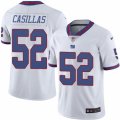 Mens Nike New York Giants #52 Jonathan Casillas Limited White Rush NFL Jersey