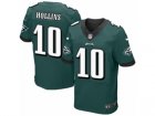 Mens Nike Philadelphia Eagles #10 Mack Hollins Elite Midnight Green Team Color NFL Jersey