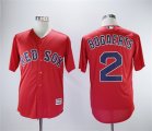 Red Sox #2 Xander Bogaerts Red Cool Base Jersey