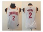 youth nba cleveland cavaliers #2 irving white[revolution 30 swingman]