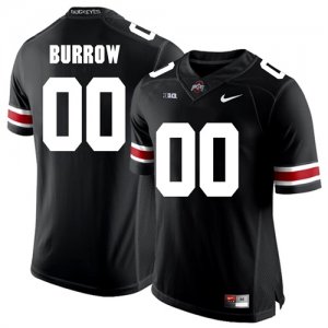 Ohio State Buckeyes Black Mens Customized College Football Jersey