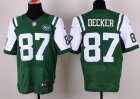 Nike jerseys new york jets #87 DECKER green[Elite]