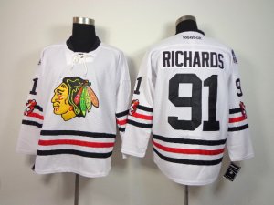 nhl jerseys chicago blackhawks #91 richards white[2015 winter classic)