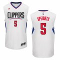 Mens Adidas Los Angeles Clippers #5 Marreese Speights Swingman White Home NBA Jersey