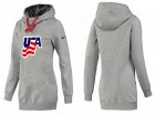 NHL Women Team USA Olympic Logo Pullover Hoodie 22