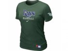 Women Tampa Bay Rays Nike D.Green Short Sleeve Practice T-Shirt