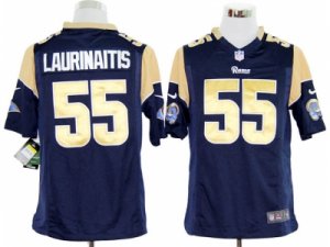 Nike nfl st. louis rams #55 laurinaitis blue Game Jerseys