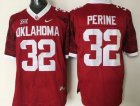 NCAA Oklahoma Sooners #32 Samaje Perine Red New XII Stitched Jersey