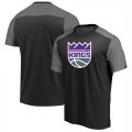 Sacramento Kings Fanatics Branded Iconic Blocked T-Shirt Black