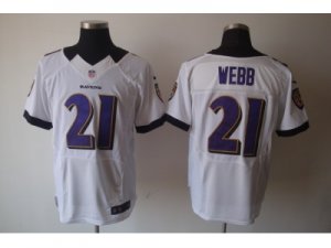 Nike Baltimore Ravens #21 webb white Elite jerseys