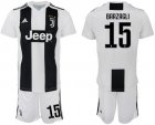 2018-19 Juventus FC 15 BARZAGLI Home Soccer Jersey