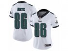 Women Nike Philadelphia Eagles #86 Zach Ertz Vapor Untouchable Limited White NFL Jersey