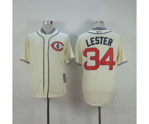 mlb jerseys chicago cubs #34 lester cream[1929 m&n][lester]