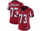 Women Nike Atlanta Falcons #73 Ryan Schraeder Vapor Untouchable Limited Red Team Color NFL Jersey
