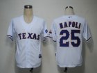 MLB Texas Rangers #25 Napoli white[Cool Base]