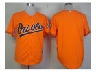 mlb jerseys baltimore orioles blank orange[new]