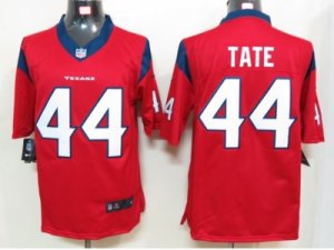 Nike NFL Houston Texans #44 Tate Red Jerseys(Limited)