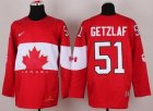 Team Canada 2014 Olympic #51 Ryan Getzlaf Red Stitched NHL