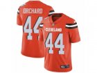Nike Cleveland Browns #44 Nate Orchard Limited Orange Alternate NFL Jersey