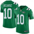 Nike Jets #10 Jermaine Kearse Green Youth Color Rush Limited Jersey