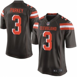 Men\'s Nike Cleveland Browns #3 Cody Parkey Game Brown Team Color NFL Jersey