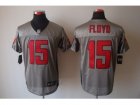 Nike NFL Arizona Cardinals #15 Floyd Grey Shadow Jerseys