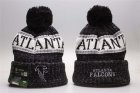 Falcons Fresh Logo Black Sport Knit Hat YP