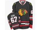 Mens Reebok Chicago Blackhawks #67 Tanner Kero Premier Black Third NHL Jersey