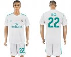 2017-18 Real Madrid 22 ISCO Home Soccer Jersey