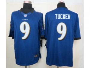 Nike NFL Baltimore Ravens #9 Tucker Purple Jerseys(Limited)