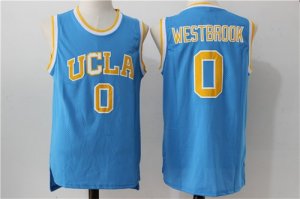 UCLA Bruins #0 Russell Westbrook Blue College NCAA Jersey