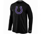 Nike Indianapolis Colts Logo Long Sleeve T-Shirt black
