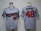 mlb minnesota twins #48 pavano grey[2011 minnesota]