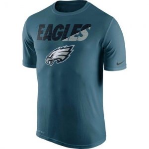NFL Men\'s Philadelphia Eagles Nike Midnight Green Legend Staff Practice Performance T-Shirt