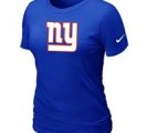 Women New York Giants Blue T-Shirts