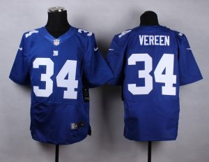 Nike New York Giants #34 Shane Vereen blue Jerseys(Elite)