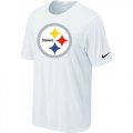 Nike Pittsburgh Steelers Sideline Legend Authentic Logo T-Shirt White