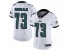 Women Nike Philadelphia Eagles #73 Isaac Seumalo Vapor Untouchable Limited White NFL Jersey