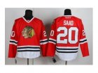 nhl jerseys chicago blackhawks #20 saad red